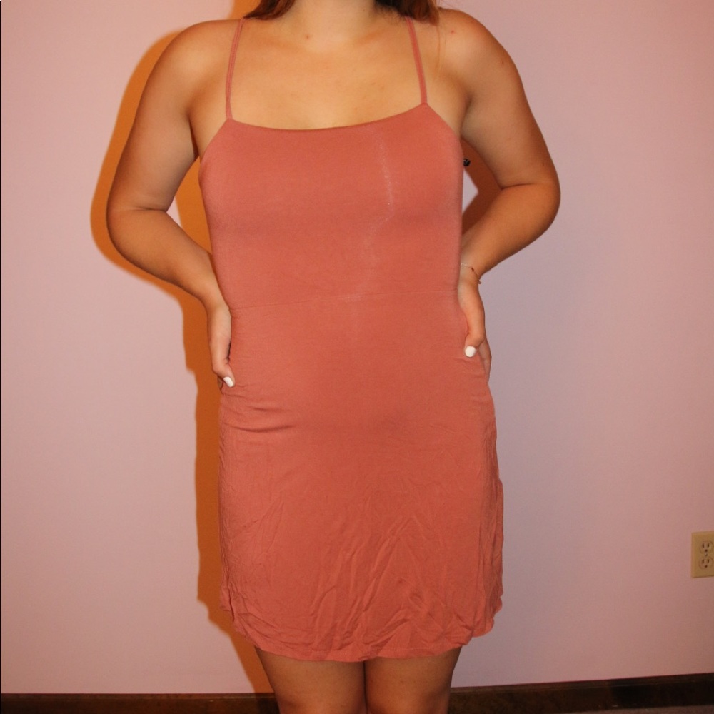 Dusty Rose Forever 21 Dress